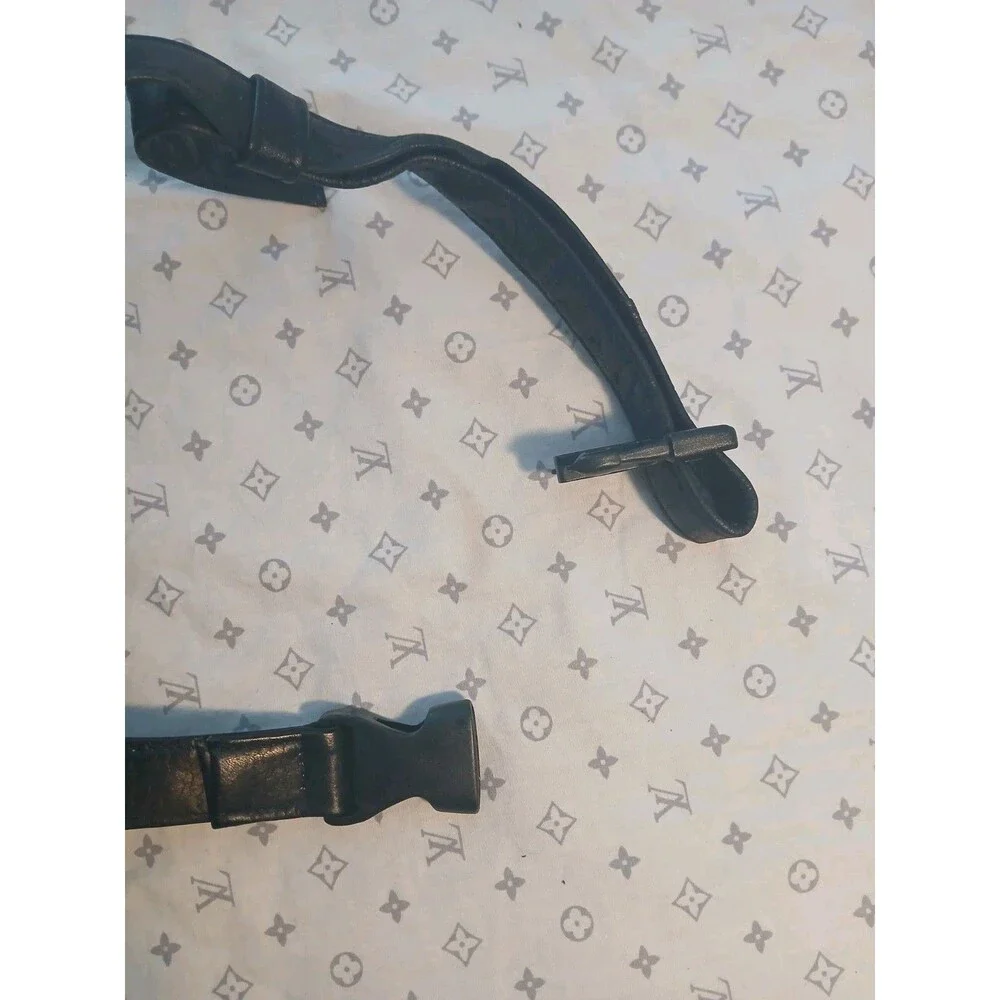 Black Genuine Leather CCW Fanny/Hip Pack